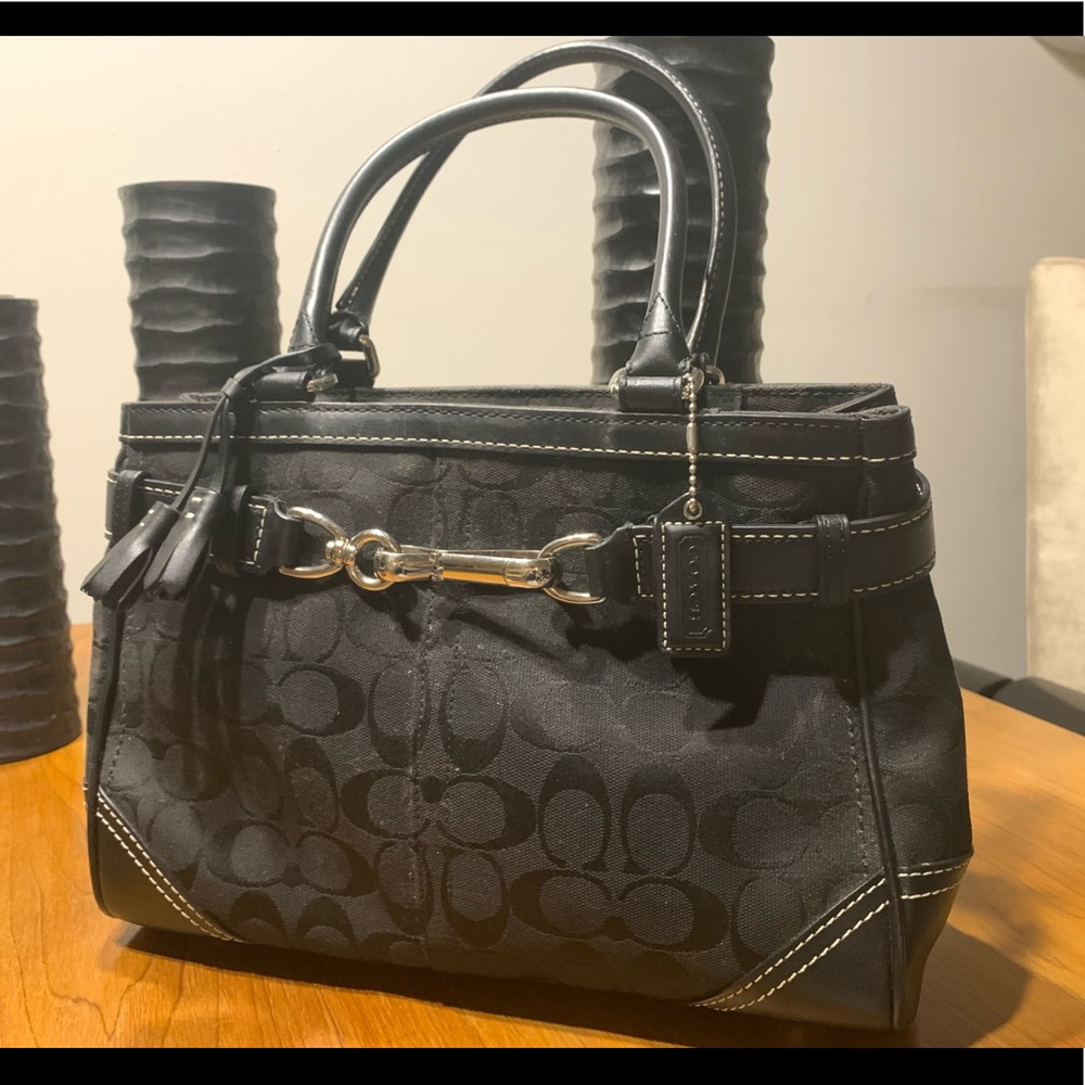 Coach Fabric Handbag